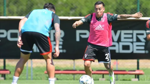 El Más Grande entrenó en River Camp pensando en el próximo compromiso.