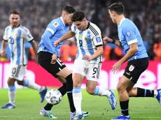 Argentina y Uruguay empatan en un clásico parejo y muy áspero