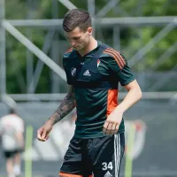 El juvenil que no viajó a Chile y entrenó con la Primera de River