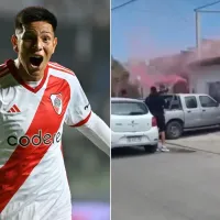 El emotivo recibimiento para Tobías Leiva en su barrio tras debutar en River