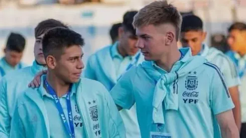 El Diablito y Mastantuono, del semillero de River a la Selección Sub 17.