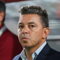 ¡No lo puede creer! La inédita reacción de Gallardo ante el baile de sus jugadores