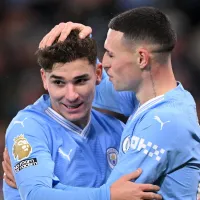 Papi fútbol: asistencia deluxe de Julián Álvarez ante Tottenham