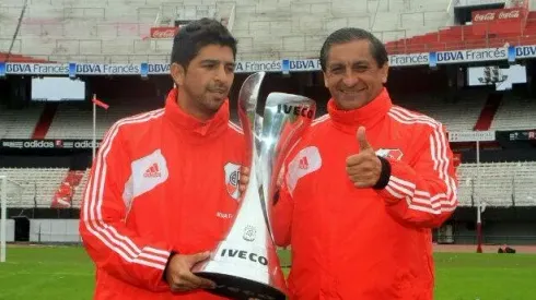 Emiliano y Ramón luego de la obtención del título del Torneo Final 2014.
