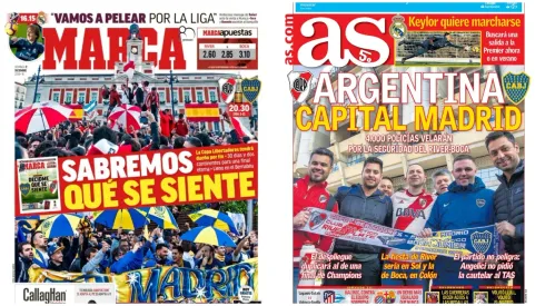 Esto decían los diarios en la previa de la final eterna: las tapas más recordadas