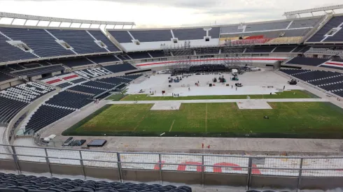 El Monumental tras el recital de Tan Biónica.