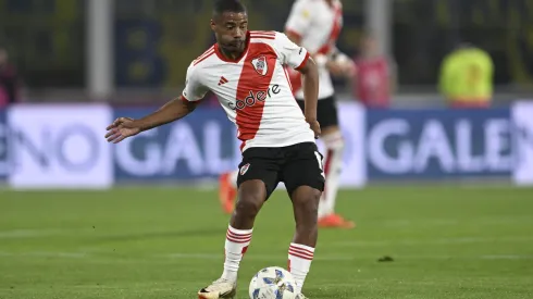 De la Cruz empieza a despedirse de River. (Foto: LPM / Diego Haliasz).