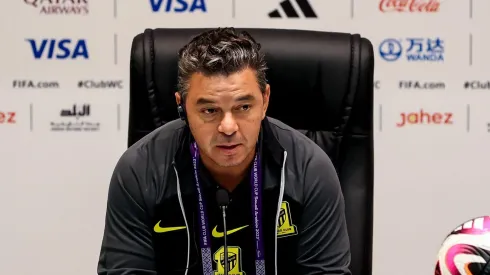 Gallardo habló de todo a poco menos de un mes de haber llegado a Arabia.