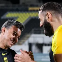 Benzema llenó de elogios a Gallardo: "Es un entrenador excepcional"