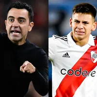 Xavi confesó el interés de Barcelona por el Diablito Echeverri