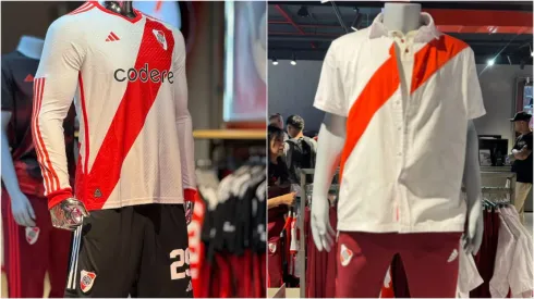 La nueva indumentaria de River ya está en el Museo