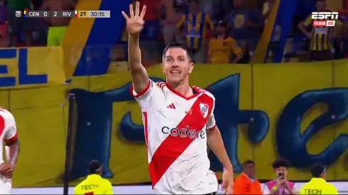 Nacho Fernández sentenció el partido.