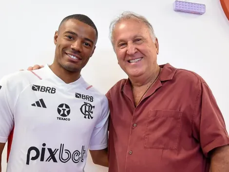 La leyenda de Brasil que recibió a De la Cruz en Flamengo