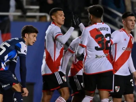 River igualó ante Monterrey con el debut de varios pibes y un golazo de Herrera