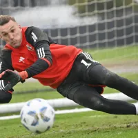 ¿Por qué Armani salió en el entretiempo del amistoso de River?