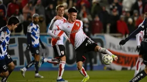 Franco Mastantuono, feliz por su debut en el Más Grande.