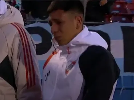 Llanto y preocupación: Tobías Leiva se retiró con lágrimas y una fuerte molestia