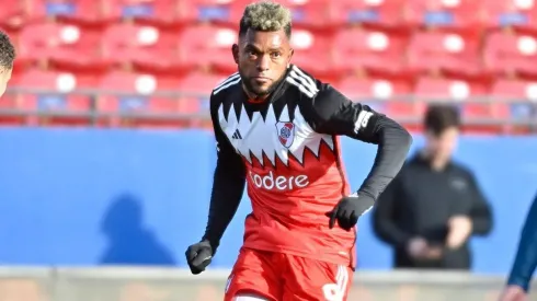 Borja puso el uno a cero para River en Dallas.