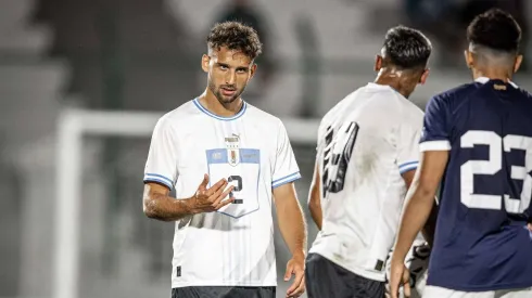 Boselli no suma minutos en Uruguay. Foto: @Uruguay.