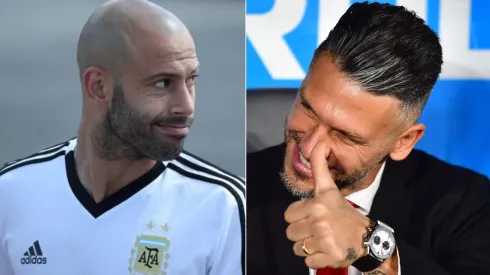 Javier Mascherano podría darle una mano a Demichelis.