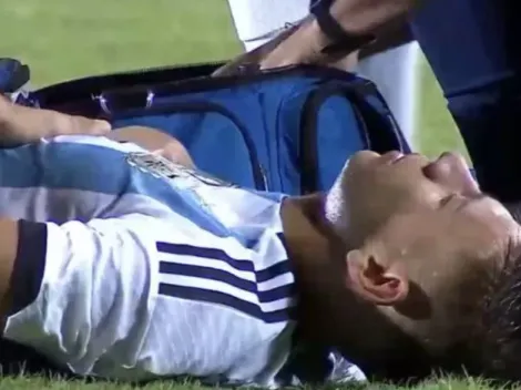 Claudio Echeverri asustó a todos en el Sub 23: "Me agarró un dolor en el pecho muy fuerte"