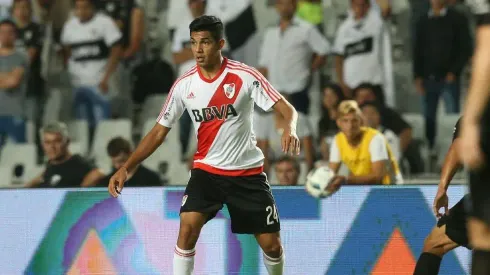 Facundo Medina durante su paso por River.