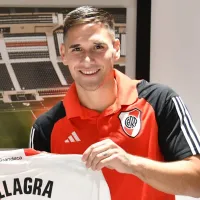 Rodrigo Villagra: presentación en River, nuevo dorsal y convocado vs. Vélez