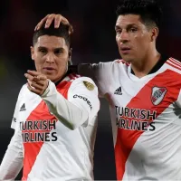 El emotivo reencuentro entre Juanfer Quintero y Enzo Pérez