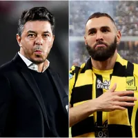Fuerte discusión entre Marcelo Gallardo y Karim Benzema y tensión en Al Ittihad