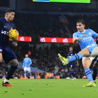Enzo Fernández y Julián Álvarez quedaron a mano en un partidazo por la Premier League