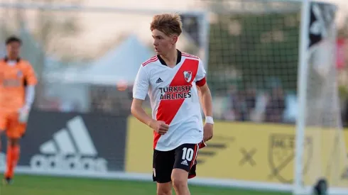 Mastantuono y su fanatismo por River