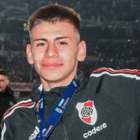 La reacción de los hinchas a la reaparición de Echeverri en River