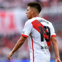 ¿Qué le pasa a Claudio Echeverri que no termina los partidos con River?