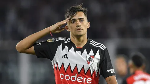 Pablo Solari anotó el 1-0 de River ante Talleres en Córdoba. (Foto: Getty).