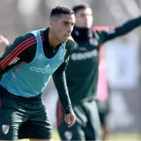 Ramiro Funes Mori encendió las alarmas en River y entrenó diferenciado