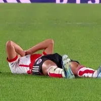 Alarma en River: los médicos no dejaron que Claudio Echeverri siga en cancha
