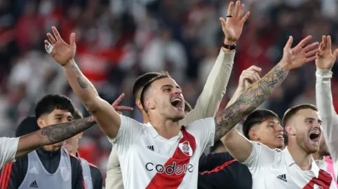 González Pírez se unió a la hinchada de River