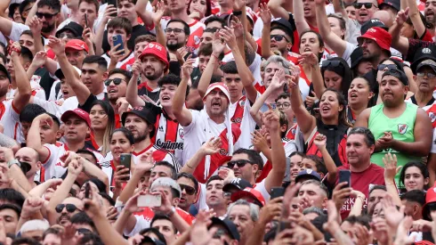 La hichada de River, el motor del Monumental (FOTO: Getty).