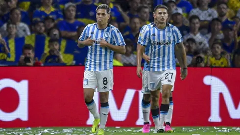 Juanfer fue la gran figura del partido en la Bombonera.