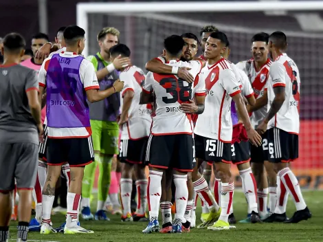 Las joyas de River que fueron a ver a sus ex compañeros de inferiores en Ezeiza