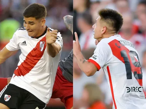 Que la gente crea: la coincidencia entre Echeverri y Julián Álvarez en su primer gol