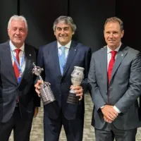 Los dirigentes de River, conformes e ilusionados con el sorteo de la Copa Libertadores 2024