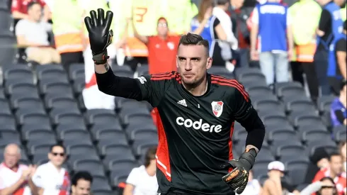 Franco Armani jugará dos años más en el Millonario.