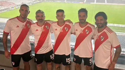 Las nuevas estrellas del Senior de River, entre ellos el Burrito que ya viene del plantel anterior.