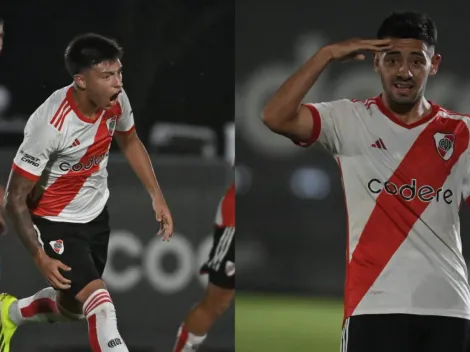 VIDEO: los goles de Ruberto, Aguirre y Mastantuono para ganarle a Boca en Reserva