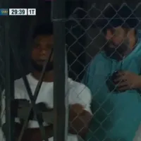 Los dos jugadores del plantel de River que fueron a ver el superclásico de Reserva