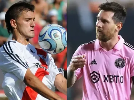 ¿Quién es el ex River que estuvo a nada de pelearse con Lionel Messi?