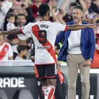 El elogio de Miguel Borja a Demichelis tras su doblete para que gane River: \'Lo he escuchado\'