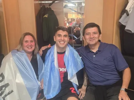 La emotiva foto que publicó Palacios tras ser campeón con Bayer Leverkusen