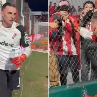 El hermoso gesto de Franco Armani con los hinchas de Instituto